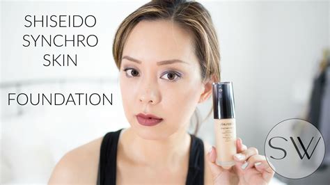 shiseido synchro skin foundation reviews.